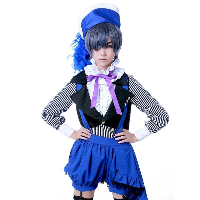 Kukucos Anime Black Butler Ciel Phantomhive Book Of Circus Cosplay Kukucos Anime Black Butler Ciel Phantomhive Book Of Circus Cosplay