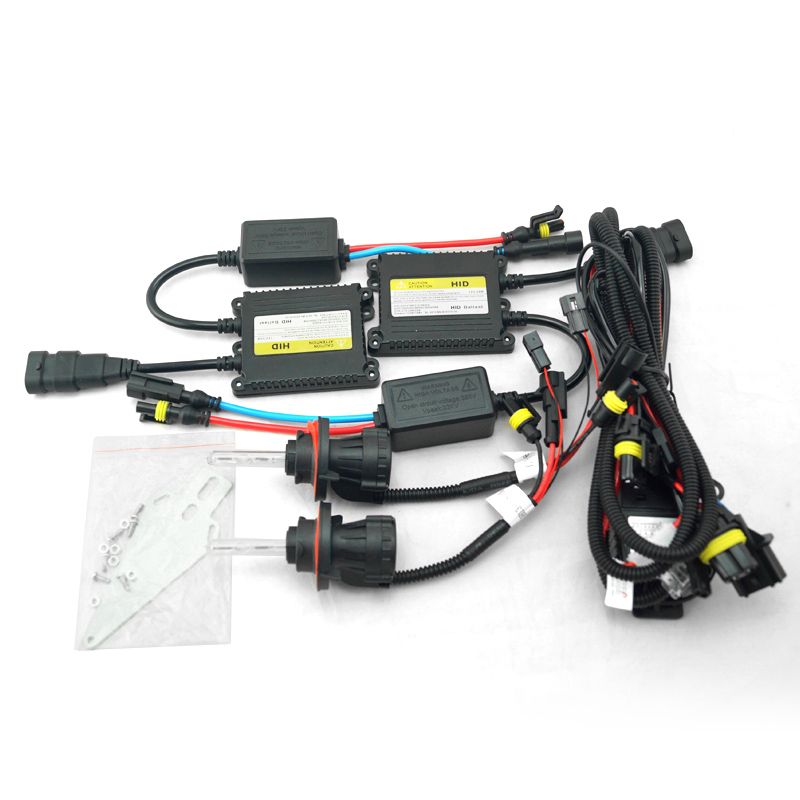 Pour Hyundai i30 55 W Super Blanc XENON HID Low Dip//DEL Side Light Projecteur Ampoules