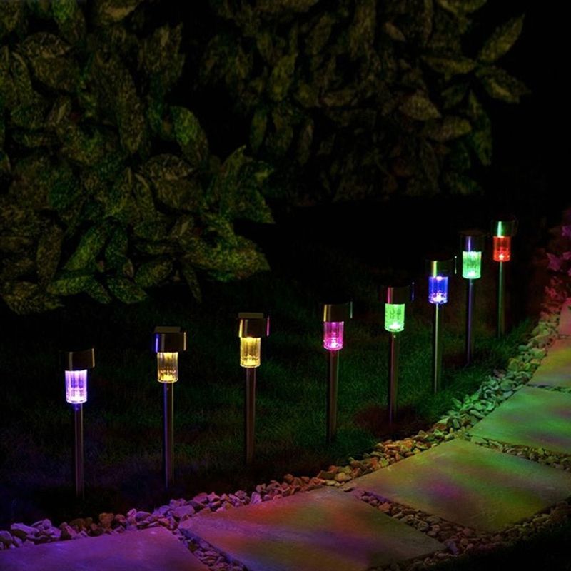 PONTE LUCI 6 x Solare Potenza Recinto CHIARA LUCE POST LED Giardino Est