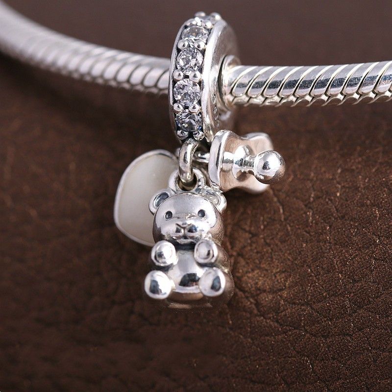 pandora charm pendente ciuccio pandora charm pendente ciuccio