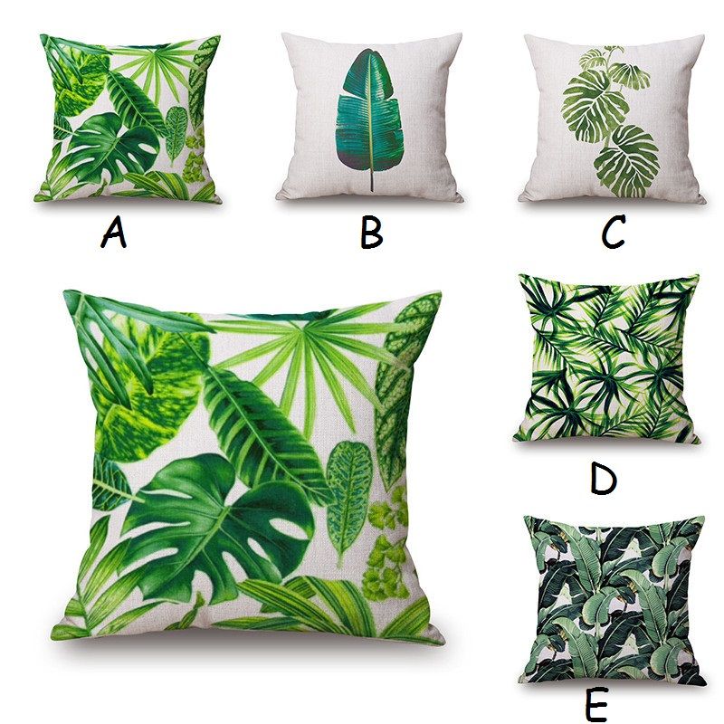 tropical pillow covers