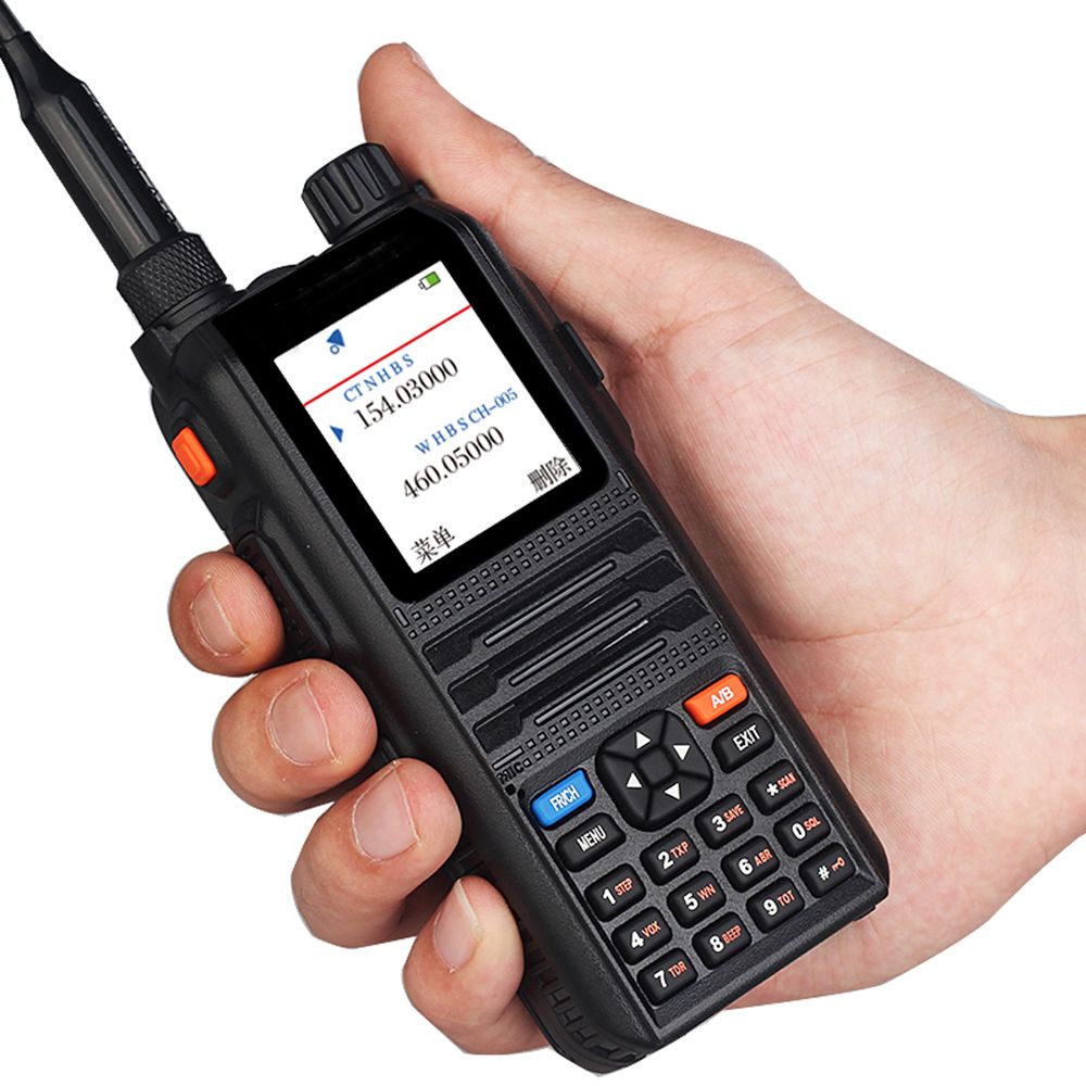 Ham Radio Transceiver CP 2000 Dual Band VHF&UHF 136 174MHz&400 520MHz 128 Channels Long Range