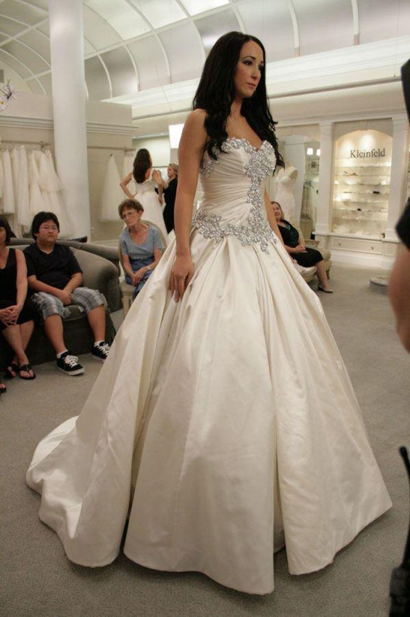 Compre El Cristal Elegante 2016 Del Vestido De Boda Vestido De Novia Sin  Tirantes De Novia De Encaje Hasta Las Colmenas De Marfil Blanco De La Boda Vestidos  Vestidos 2017 A 89,65