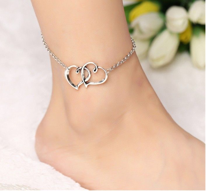 ankle charm bracelet