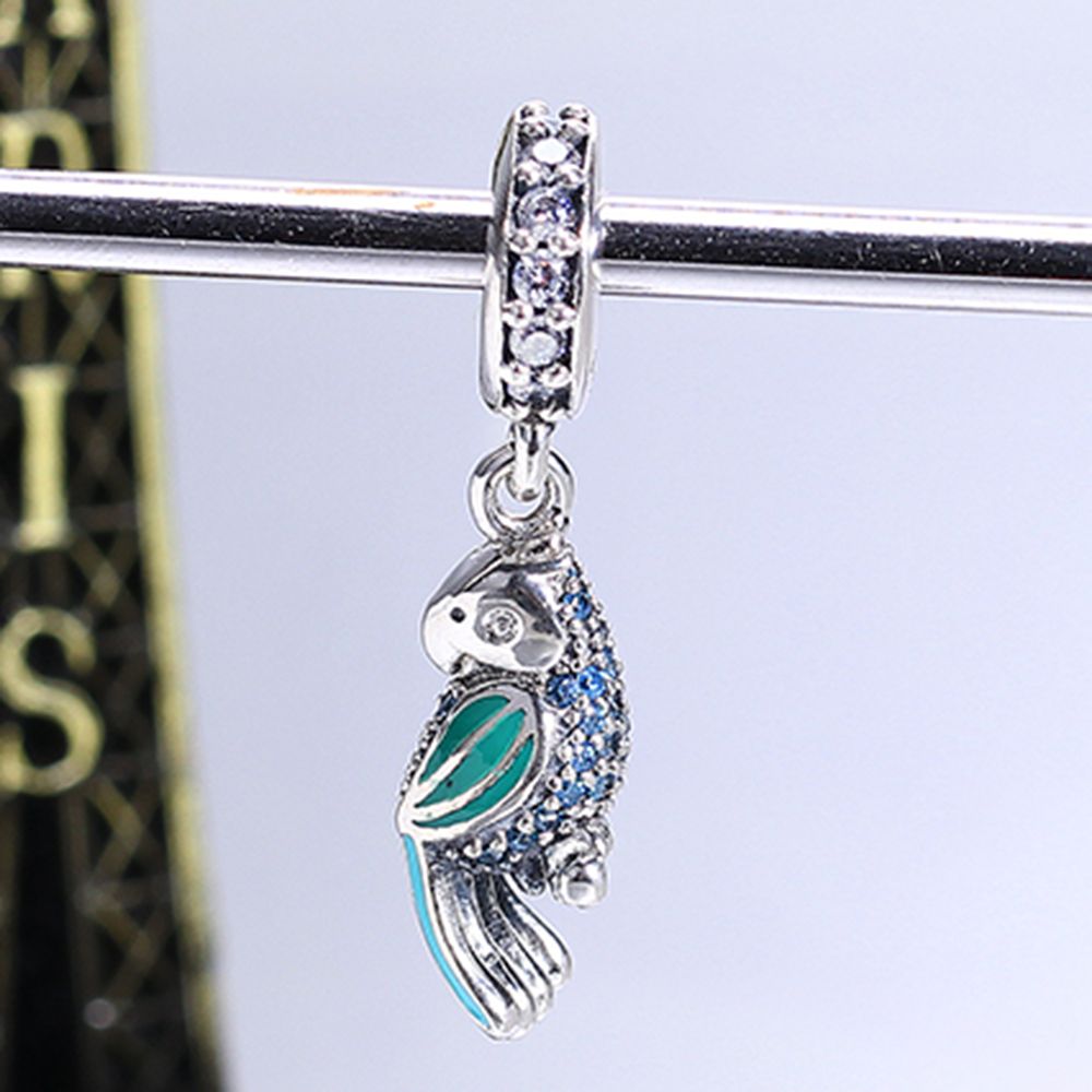 pandora tropical parrot pendant charm pandora tropical parrot pendant charm