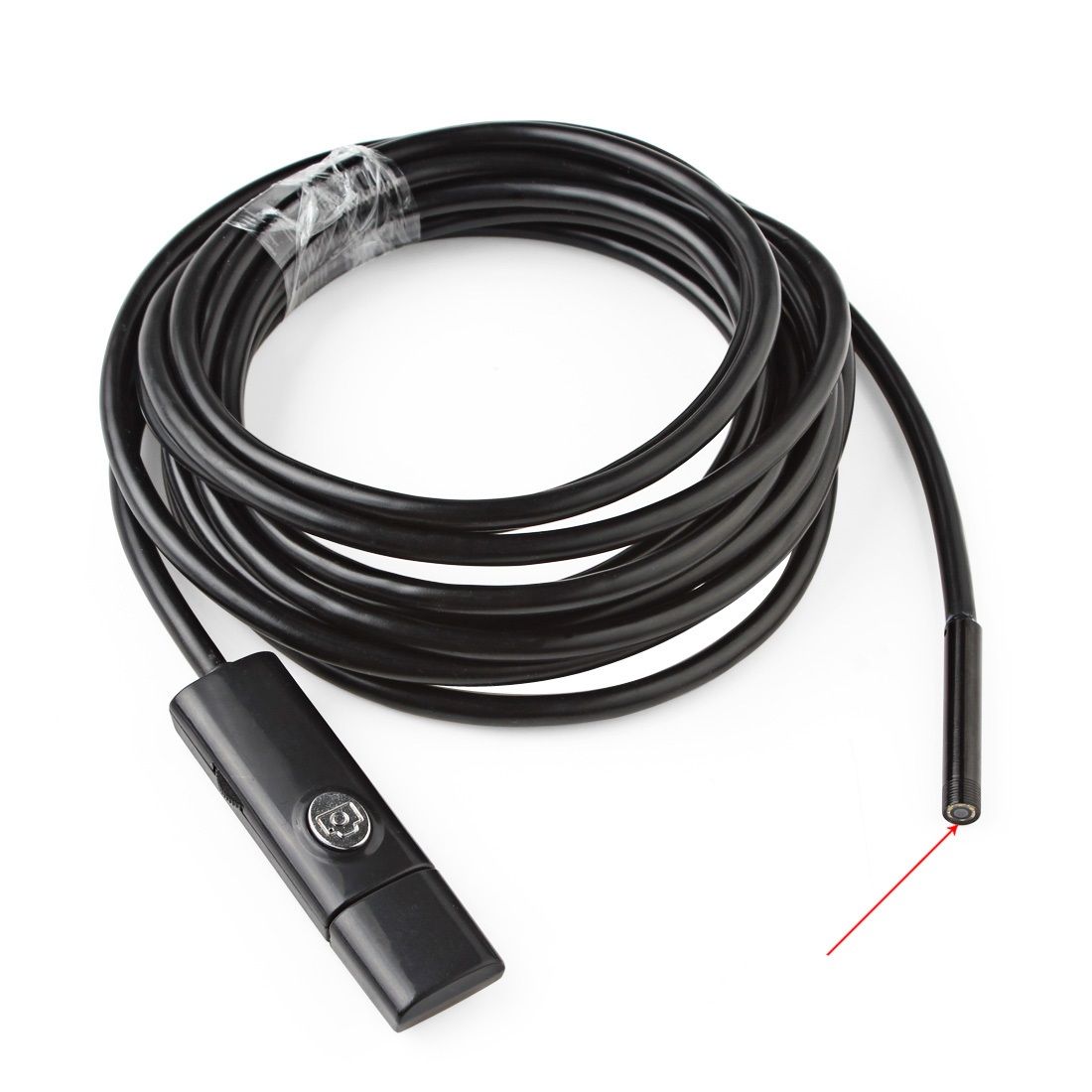 Pipe Inspection Camera Plumbing Video USB Endoscope Waterproof 6-LED Lights New