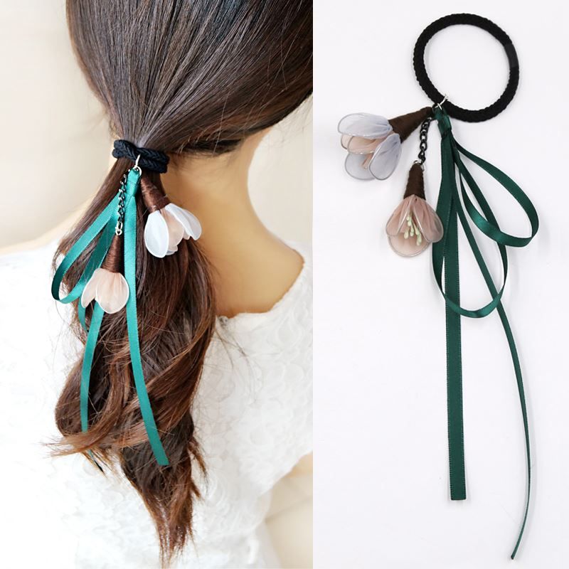 ponytail hair ribbon