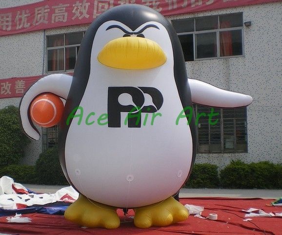 2020 Christmas Decoration Inflatable Penguin S Family Giant