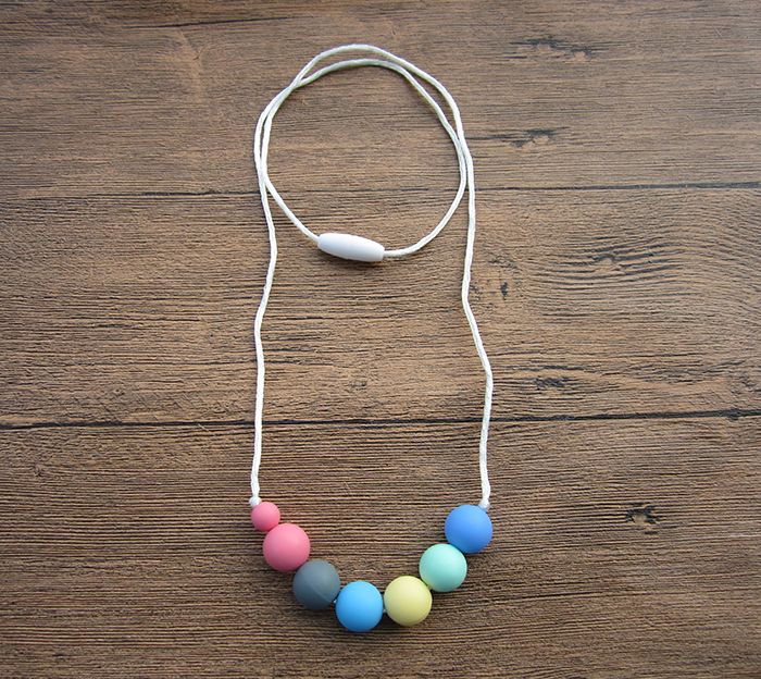 silicone bead necklace