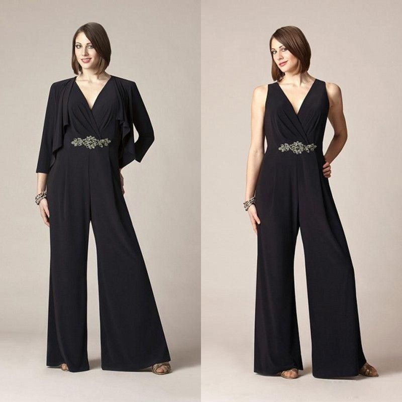 Acquistare Vendita Calda Elegante Vestito Della Madre Della Sposa Con La  Giacca In Chiffon Plus Size Tuta Su Misura Della Madre Economico | Consegna  Veloce E Qualità | DHgate Italy