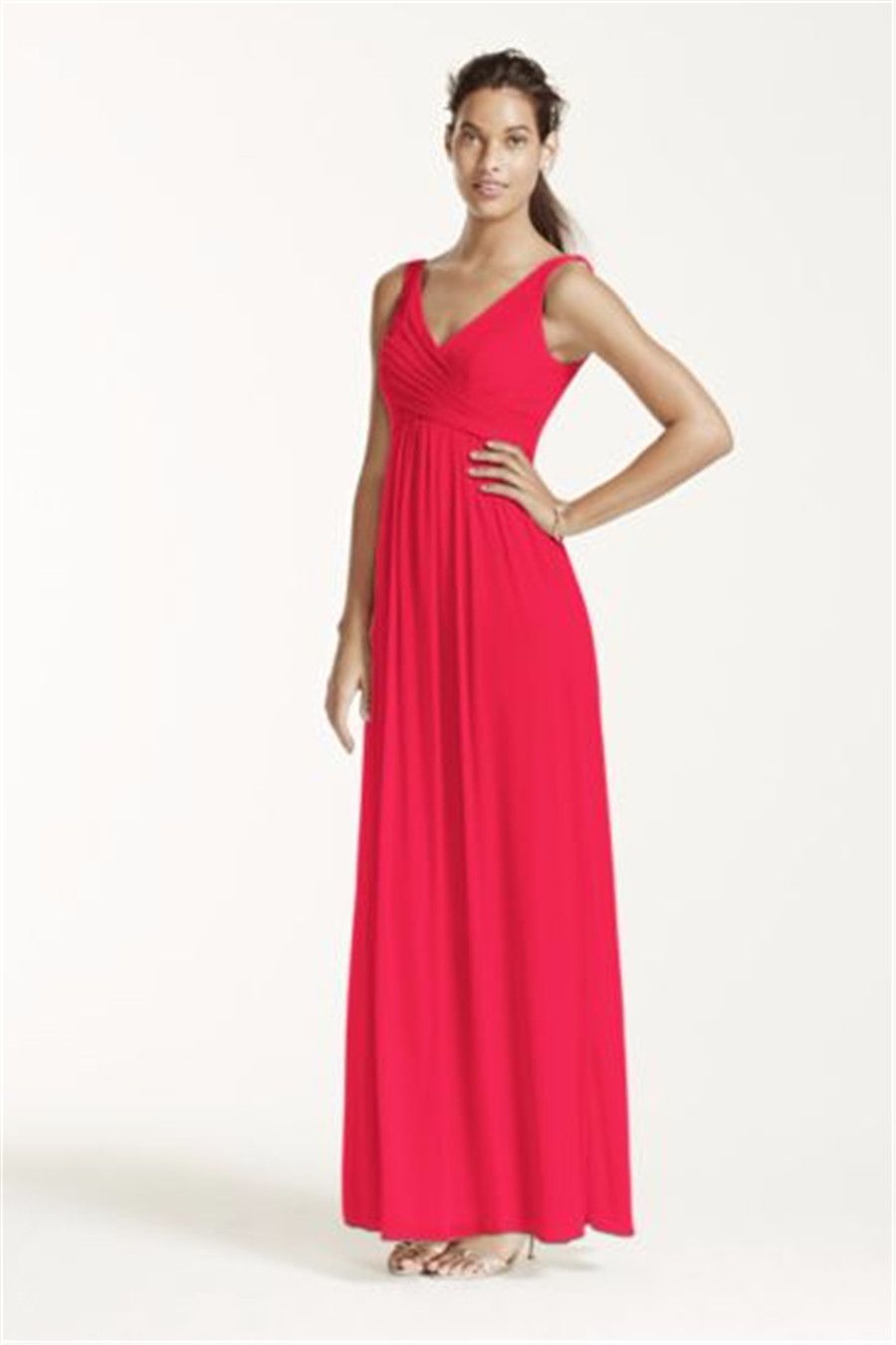 extra length bridesmaid dresses