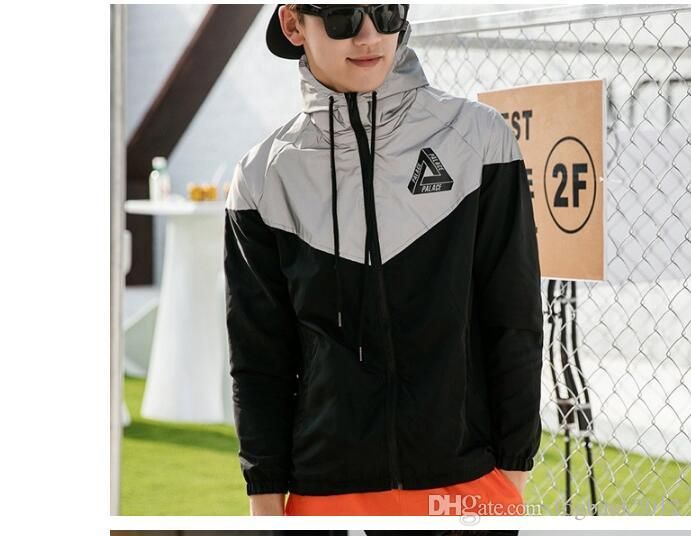 palace windbreaker reflective