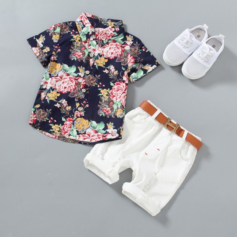 floral shirt for baby boy