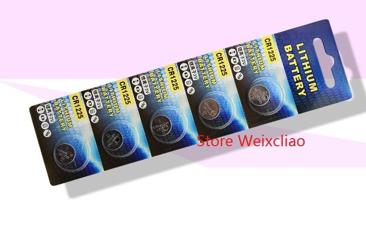 1 Cr1225 3v Lithium Li Ion Button Cell Battery Cr 1225 3 Volt Li Ion Coin Batteries Buy Car Battery Camera Battery From Weixcliao1 14 15 Dhgate Com