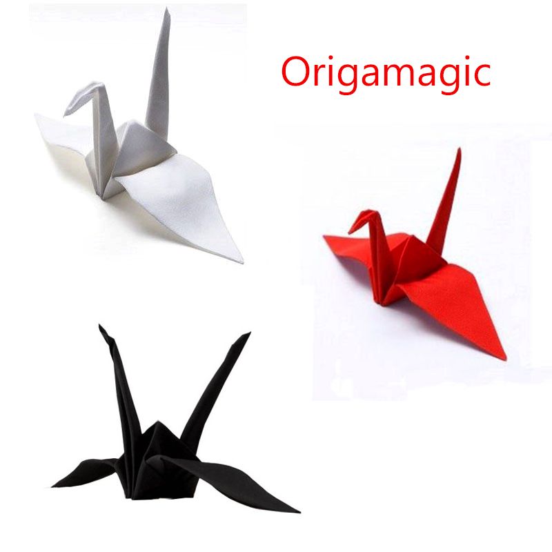 Origamagic Origami Magic ورقة رافعة الخدع السحرية أحمر أبيض أسود قرب السحر الدعائم الشارع Mentalism يوم عيد الحب 2021 من Rapidly808 76 1ر س موبايل Dhgate