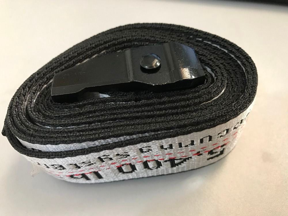 Mens Streetwear Fashion Belt Hiphop Brand Canvas Belts Long Style