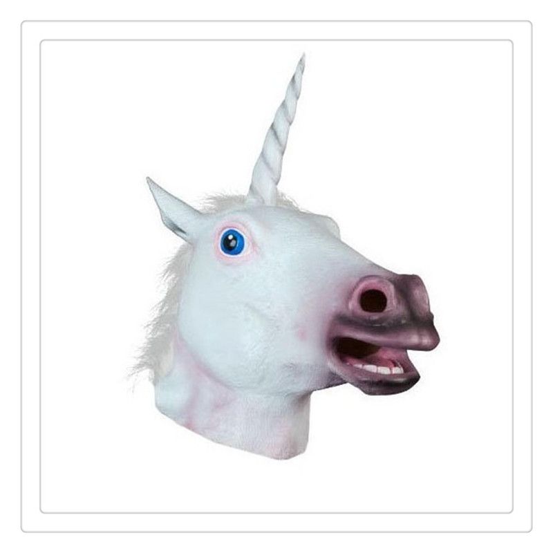 demostración Organo viudo Caballo Látex Máscara Caballo Unicornio Máscara Colección Traje de Halloween Teatro Prop Novedad Látex de caucho demostración Organo viudo Caballo Látex Máscara Caballo Unicornio Máscara Colección Traje de Halloween Teatro Prop Novedad Látex de caucho