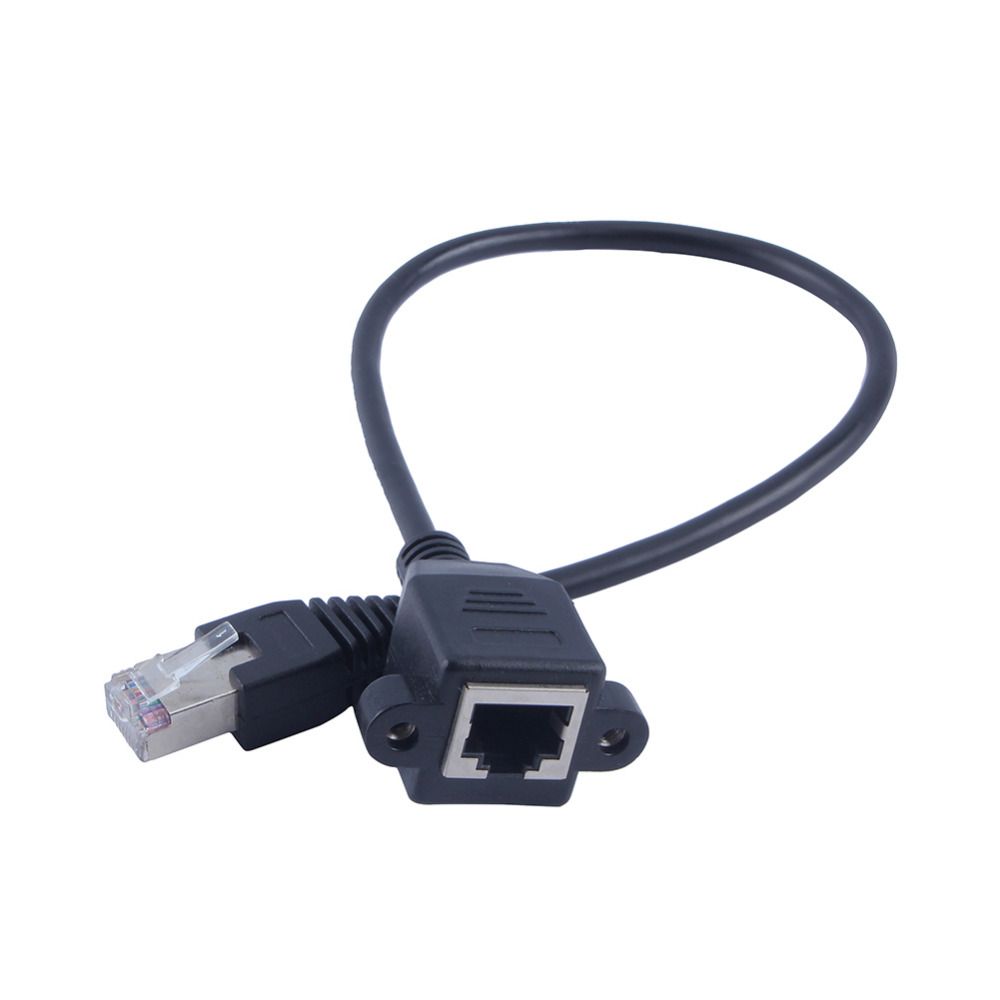 Envío gratuito 5 unids / 30 cm / 1 M RJ45 macho a hembra Montaje