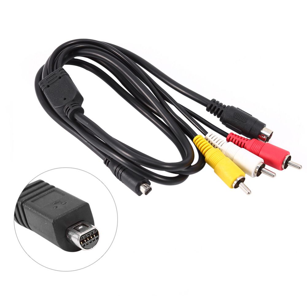 yan AV A/V Audio Video TV-Out Cable/Cord/Lead for Sony Handycam HDR-CX305 DCR-SR67/e yan AV A/V Audio Video TV-Out Cable/Cord/Lead for Sony Handycam HDR-CX305 DCR-SR67/e