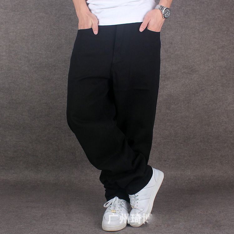 pure black jeans