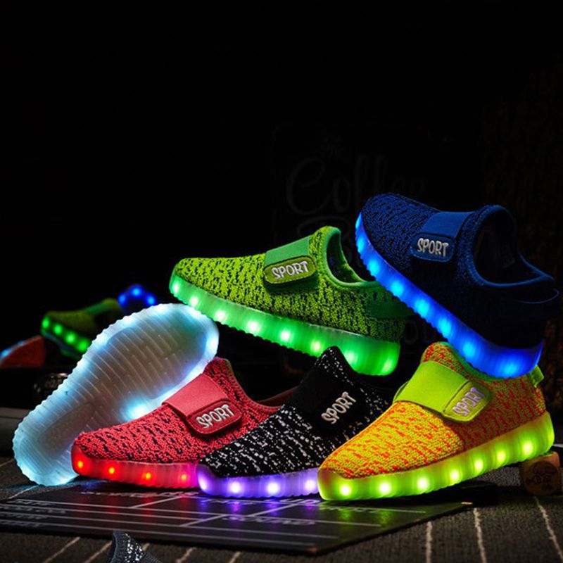 Light Up LED Luminous Kids Shoes 