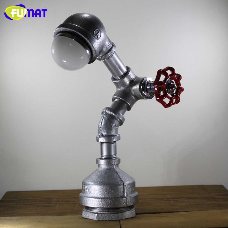 satin al fumat masa lambasi cati endustriyel retro boru robot lamba cafe bar calisma dekorasyon masa lambasi bronz gumus tl400 52 dhgate comda