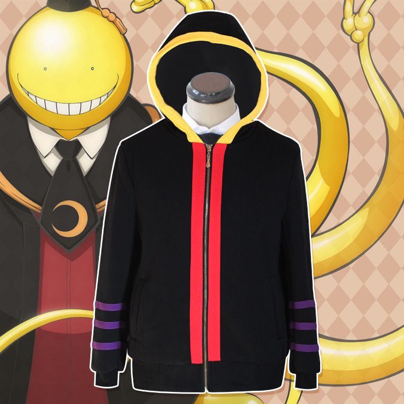 orden República Línea del sitio Anime Assassination Classroom Korosensei Cosplay Disfraces Sudaderas con  capucha Sudaderas con capucha Abrigos