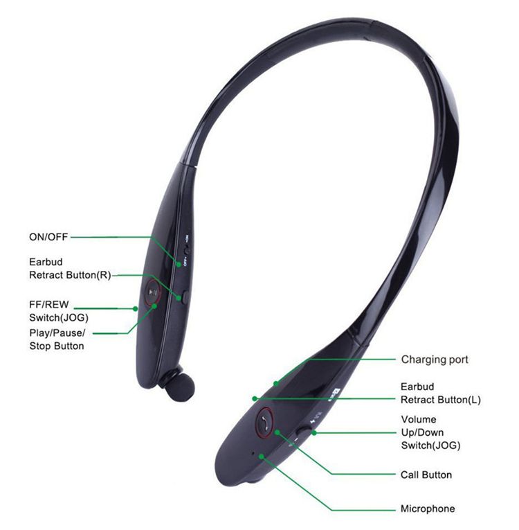 TONE HBS 800 HBS 900 Sports Stereo Bluetooth CSR 4.0 Wireless Headset