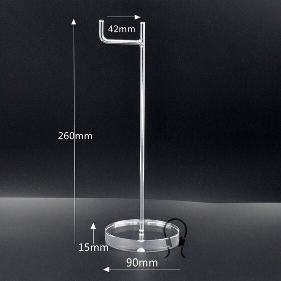 Acrylic Headphone Headset Hanger Hook Wall Table Display Bracket Stand Mount