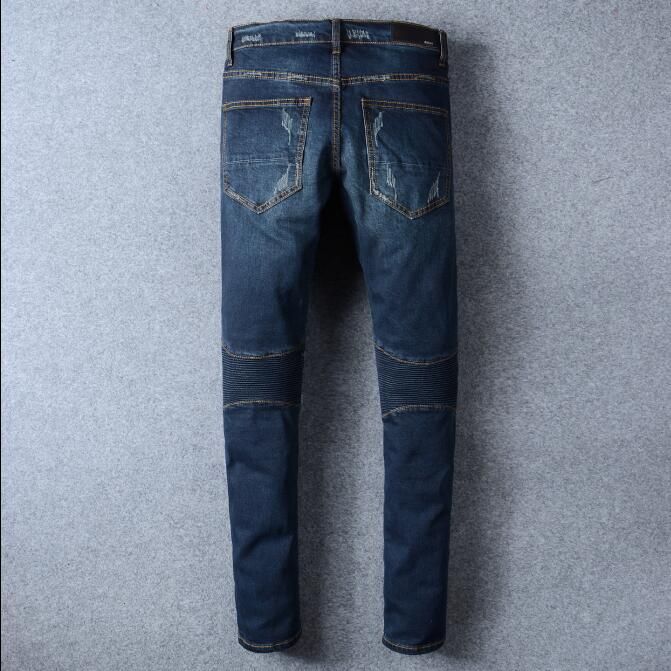 Acquistare Di Alta Qualità Biker Jeans Con La Chiusura Lampo Magro Moto Amiri  Jeans Strappati Gli Uomini Al Ginocchio In Pelle Dettaglio Economico |  Consegna Veloce E Qualità | It.Dhgate