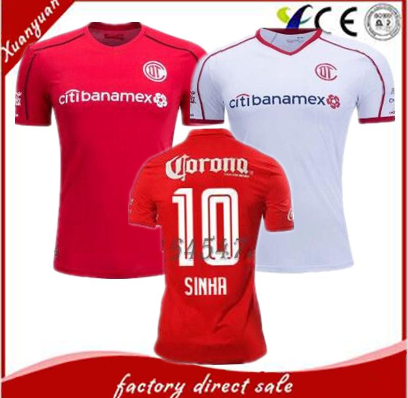 deportivo toluca jersey