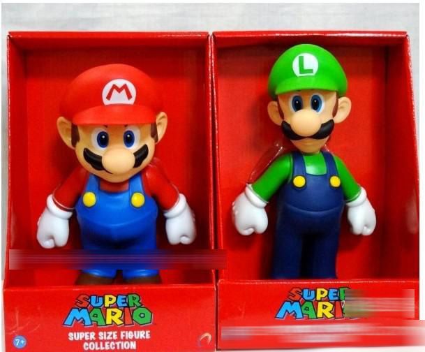 mario and luigi figures