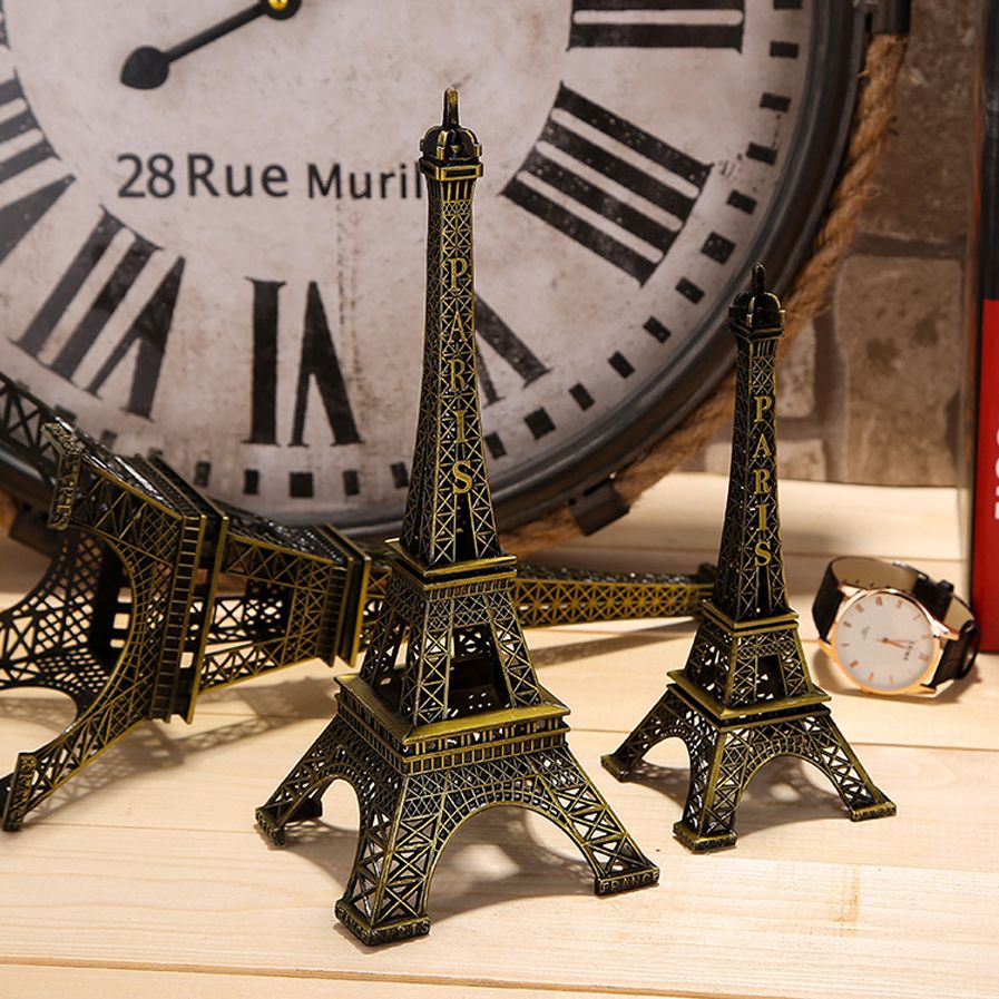 18CM Metal Paris Eiffel Tower Model Souvenir Decoration