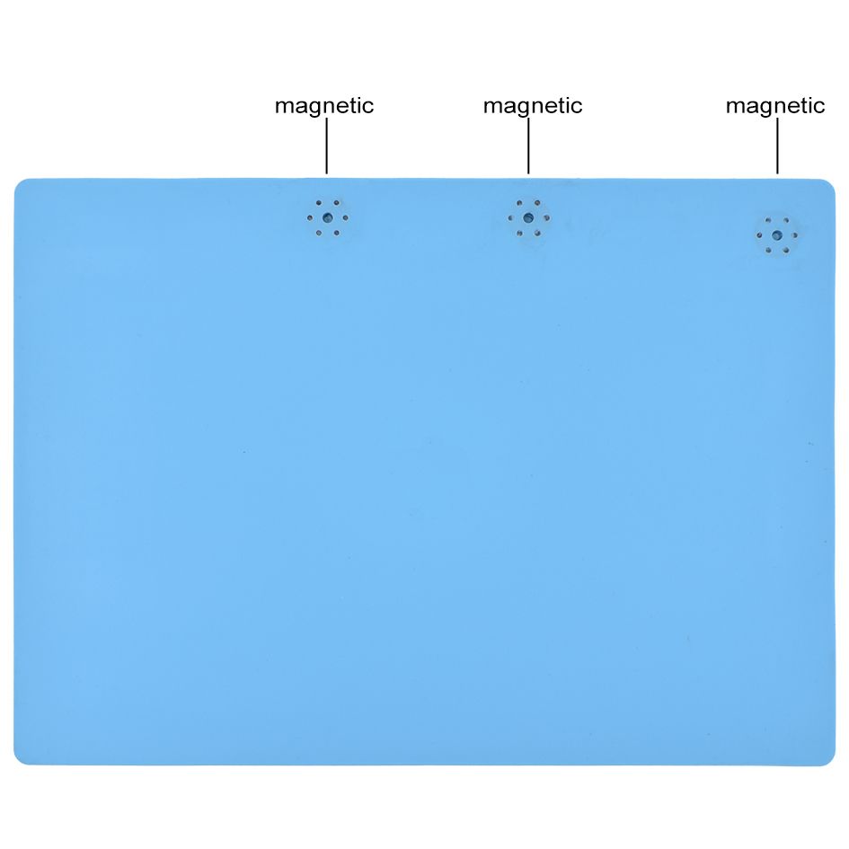 S-140 35x25cm BGA almohadilla de silicona de aislamiento térmico de la S-140 35x25cm BGA almohadilla de silicona de aislamiento térmico de la