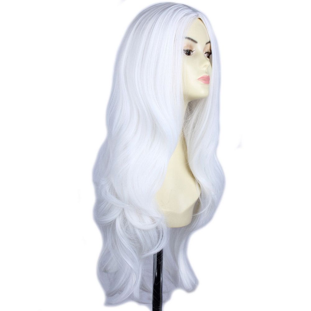 parrucca bianca lunga