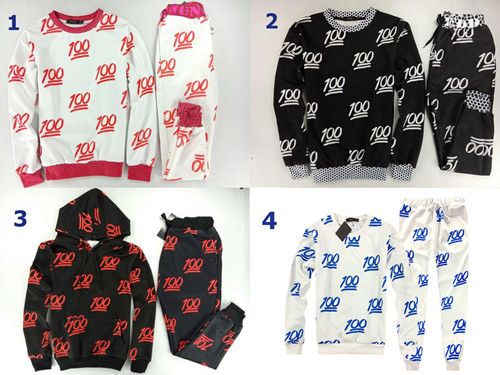 100 emoji tracksuit