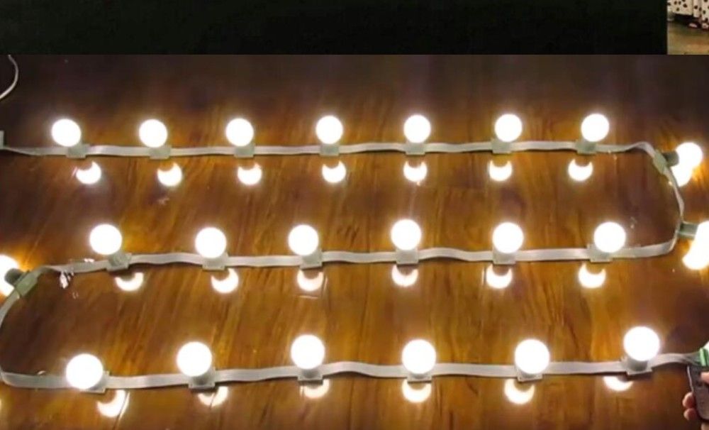 Led 3m 18bulbs Dc 24v Low Voltage String Lights Marquee Outdoor Waterproof Light Bulb E27 Bulbs Wedding Patio From