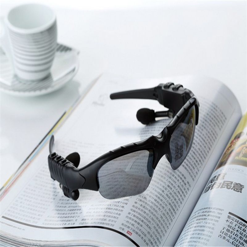 Smart Wireless Bluetooth Sunglasses Google Glass Headset Headphones