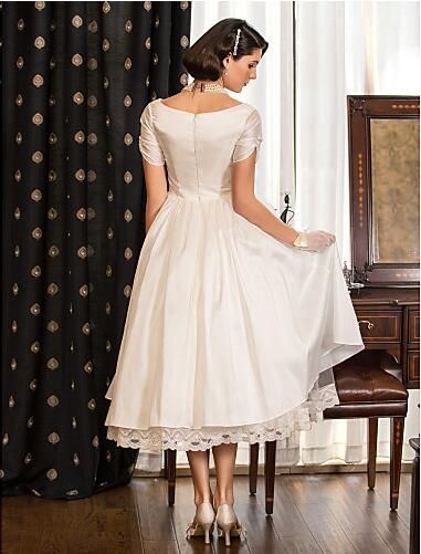 petite tea length wedding dresses