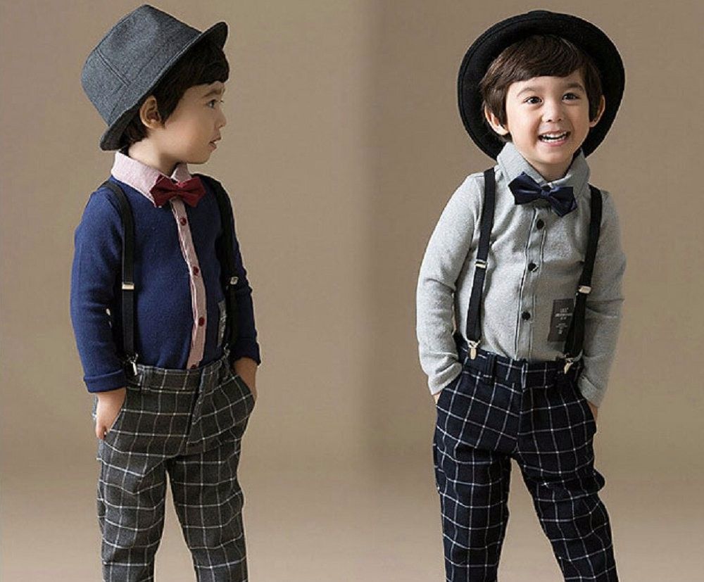 Cinturones de tirantes de de bigote lindo para correa para niños Clip ajustable en