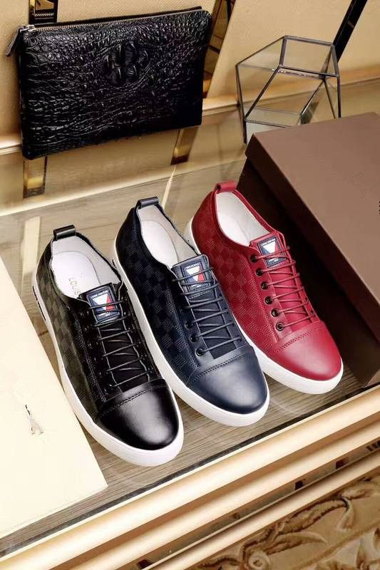 designer leather sneakers