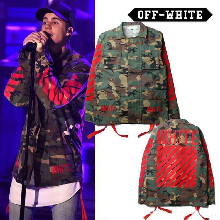 Veste camouflage off white Clearance