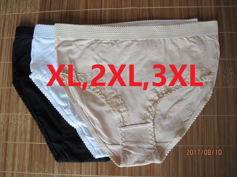 Acheter XL, 2XL, 3XL / Slip Femme En Coton Sexy Culotte Mi Taille