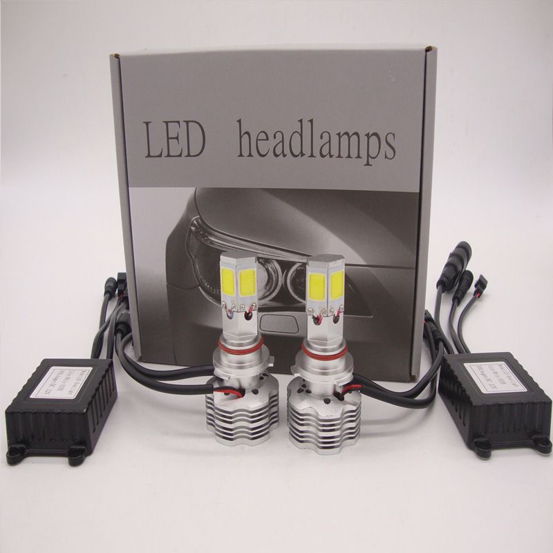 2020 CREE 4 Sides LED Conversion Kit Headlight 180W 18000LM All In One