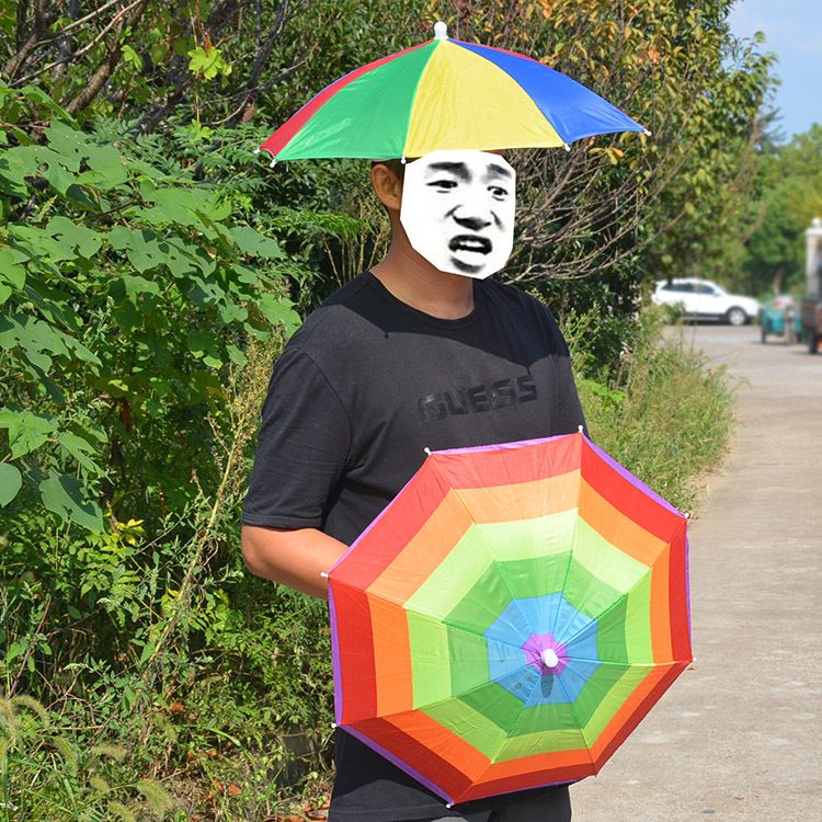 Wear A Hat Umbrella Stall Fishing Cap 