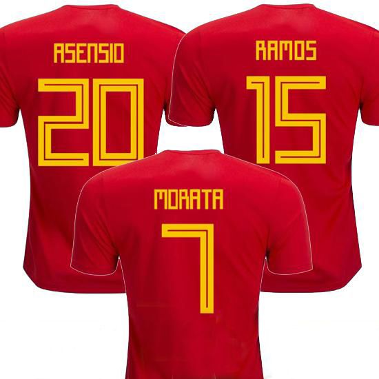 spain soccer jersey 2018