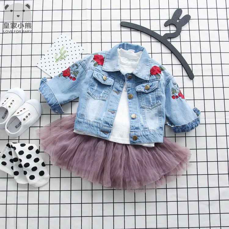 Compra Bebés Rosa Flor Rosa Bordado Chaqueta De Mezclilla Vintage Jeans  Chaquetas Para Niña Niño Bebé Denim Chaquetas Niñas Jean Jacket 1 3 T  Barato | Entrega Rápida Y Calidad | Es.Dhgate