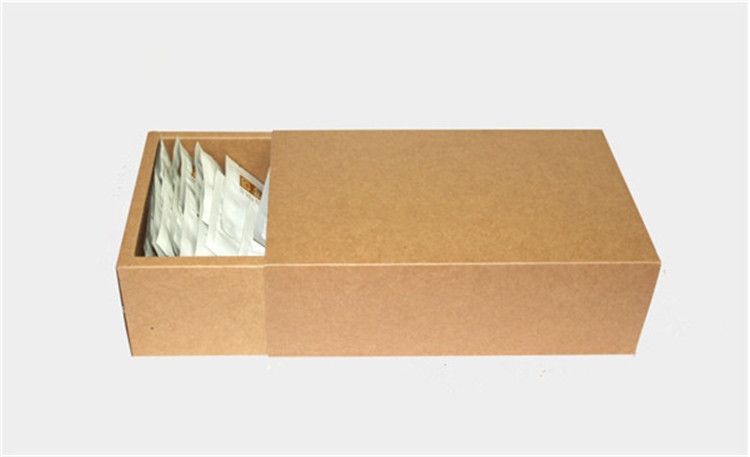 18 10 6cm Large Brown Kraft Drawer Boxes Plain Brown Kraft Gift