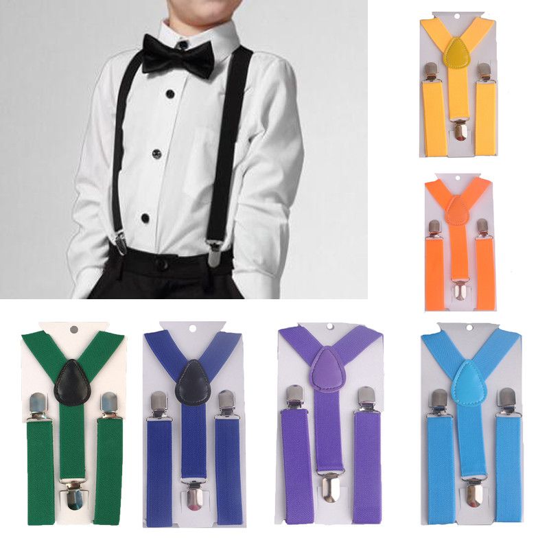 Fashion Children Best Selling Suspenders Baby&Kids Suspender Clip On
