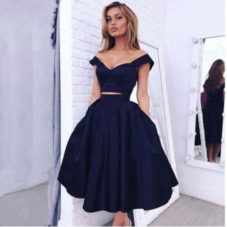 2 piece cocktail dress